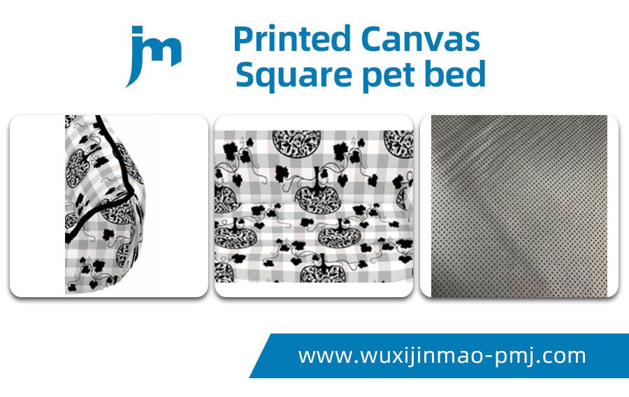 Canvas Square pet bed Canvas Square pet bed